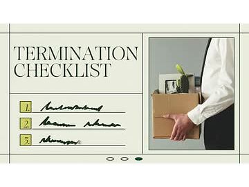 Termination Checklist