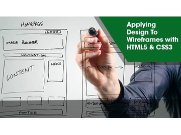 Applying Design To Wireframes with HTML5 &amp; CSS3