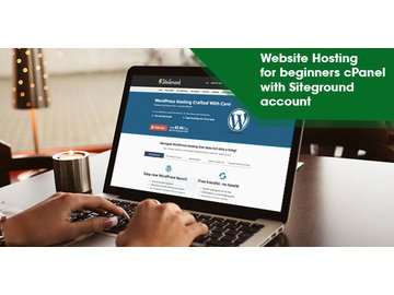Website Hosting for beginners cPanel with Siteground account