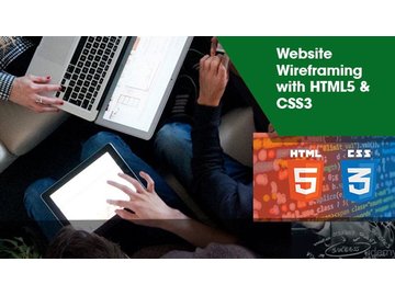 Website Wireframing with HTML5 &amp; CSS3