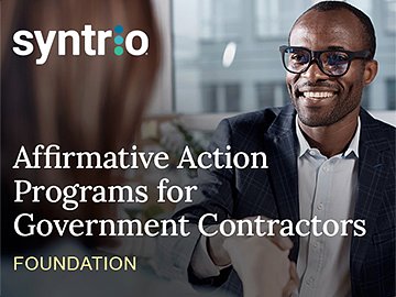 Affirmative Action Programs for Government Contractors | Foundation Course
