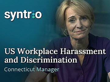 US Workplace Harassment and Discrimination (6th Ed.) (Connecticut Manager, Healthcare) Course