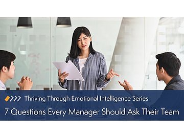 7 Questions Every Manager Should Ask Their Team Course