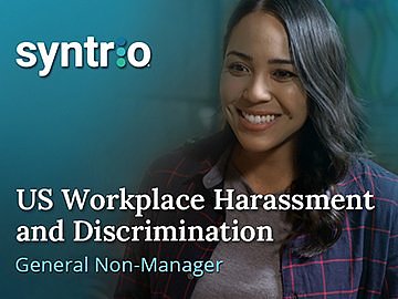 US Workplace Harassment and Discrimination (6th Ed.) (General Non-Manager, Healthcare) Course