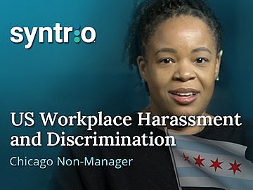 US Workplace Harassment and Discrimination (6th Ed.) (Chicago Non-Manager, Healthcare) Course