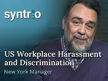 US Workplace Harassment and Discrimination (6th Ed.) (New York Manager, Healthcare) Course