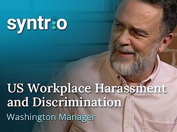 US Workplace Harassment and Discrimination (6th Ed.) (Washington Manager, Healthcare) Course