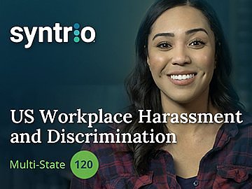 US Workplace Harassment and Discrimination: Industrial | Multi-State 120 Course