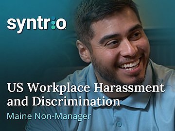 US Workplace Harassment and Discrimination (6th Ed.) (Maine Non-Manager, Healthcare) Course