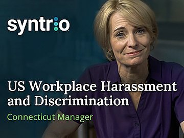 US Workplace Harassment and Discrimination (6th Ed.) (Connecticut Manager, Industrial) Course