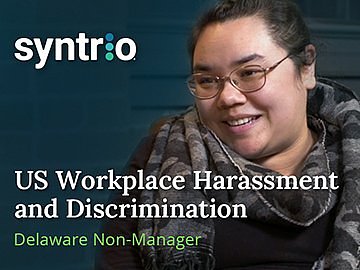 US Workplace Harassment and Discrimination (6th Ed.) (Delaware Non-Manager, Industrial) Course