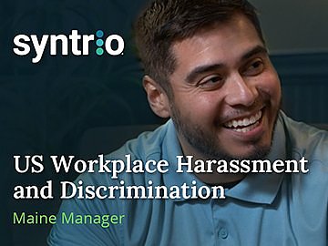 US Workplace Harassment and Discrimination (6th Ed.) (Maine Manager, Industrial) Course