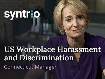 US Workplace Harassment and Discrimination (6th Ed.) (Connecticut Manager, Hospitality) Course