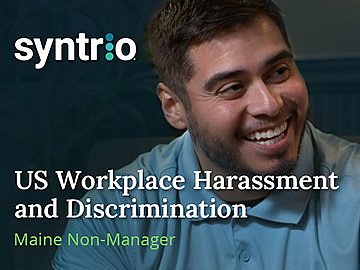 US Workplace Harassment and Discrimination (6th Ed.) (Maine Non-Manager, Industrial) Course