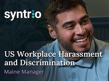 US Workplace Harassment and Discrimination (6th Ed.) (Maine Manager, Hospitality) Course