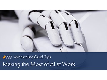 Making the Most of Artificial Intelligence (AI) at Work Course