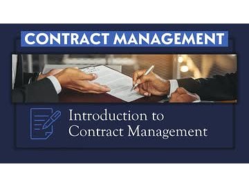 Contract Management: 01. Introduction to Contract Management
