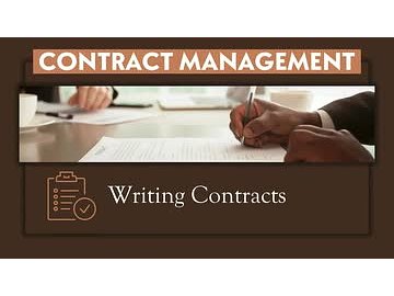 Contract Management: 02. Writing Contracts