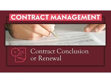Contract Management: 10. Contract Conclusion or Renewal