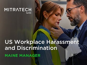 US Workplace Harassment and Discrimination (7th Ed.) (Maine Manager, Industrial) Course