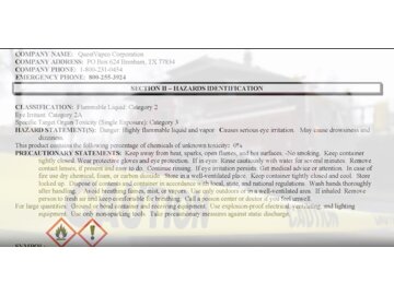 Hazard Communications for Laboratories: Safety Data Sheets (SDS)