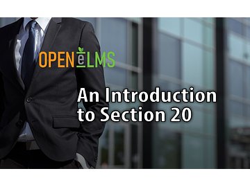 An Introduction to Section 20 Course