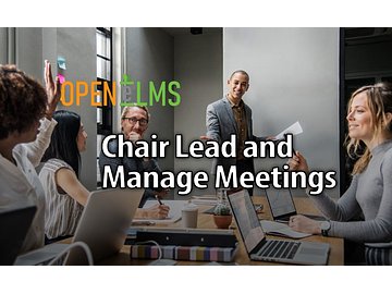 Chair Lead and Manage Meetings Course