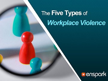 Workplace Violence Prevention: The Five Types of Workplace Violence
