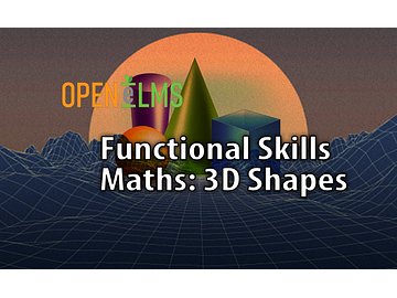 Functional Skills Maths 3D Shapes Course