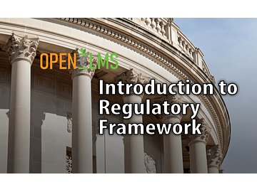 Introduction to Regulatory Framework Course