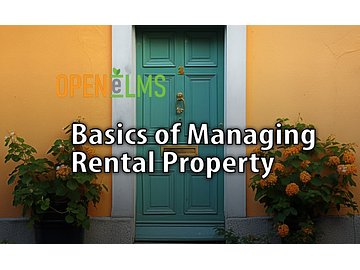 Basics of Managing Rental Property Course