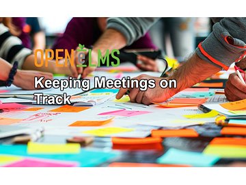 Keeping Meetings on Track Course