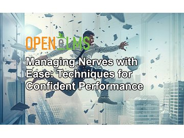 Managing Nerves with Ease Techniques for Confident Performance Course