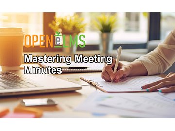 Mastering Meeting Minutes Course