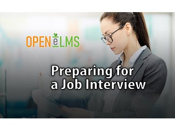Preparing for a Job Interview Course