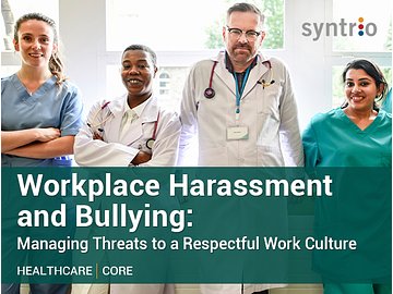 Harassment and Bullying: Managing Threats to a Respectful Work Culture (Core Employee) (Healthcare Industry) Course