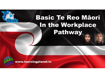 Basic Te Reo M膩ori in the Workplace Pathway