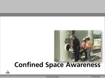 Confined Space Awareness V2.16 Course